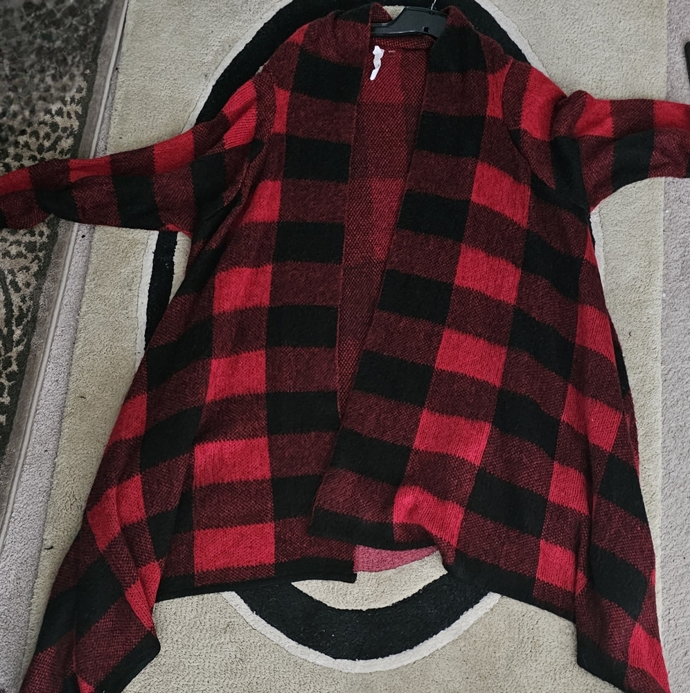Plaid Boho Sweater
